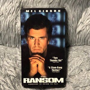 1996 Ransom VHS Mel Gibson